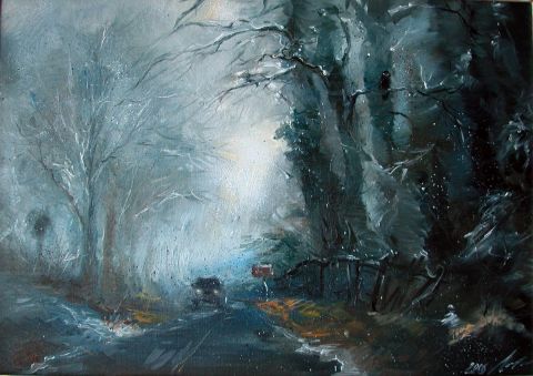 Deux phares dans le brouillard.